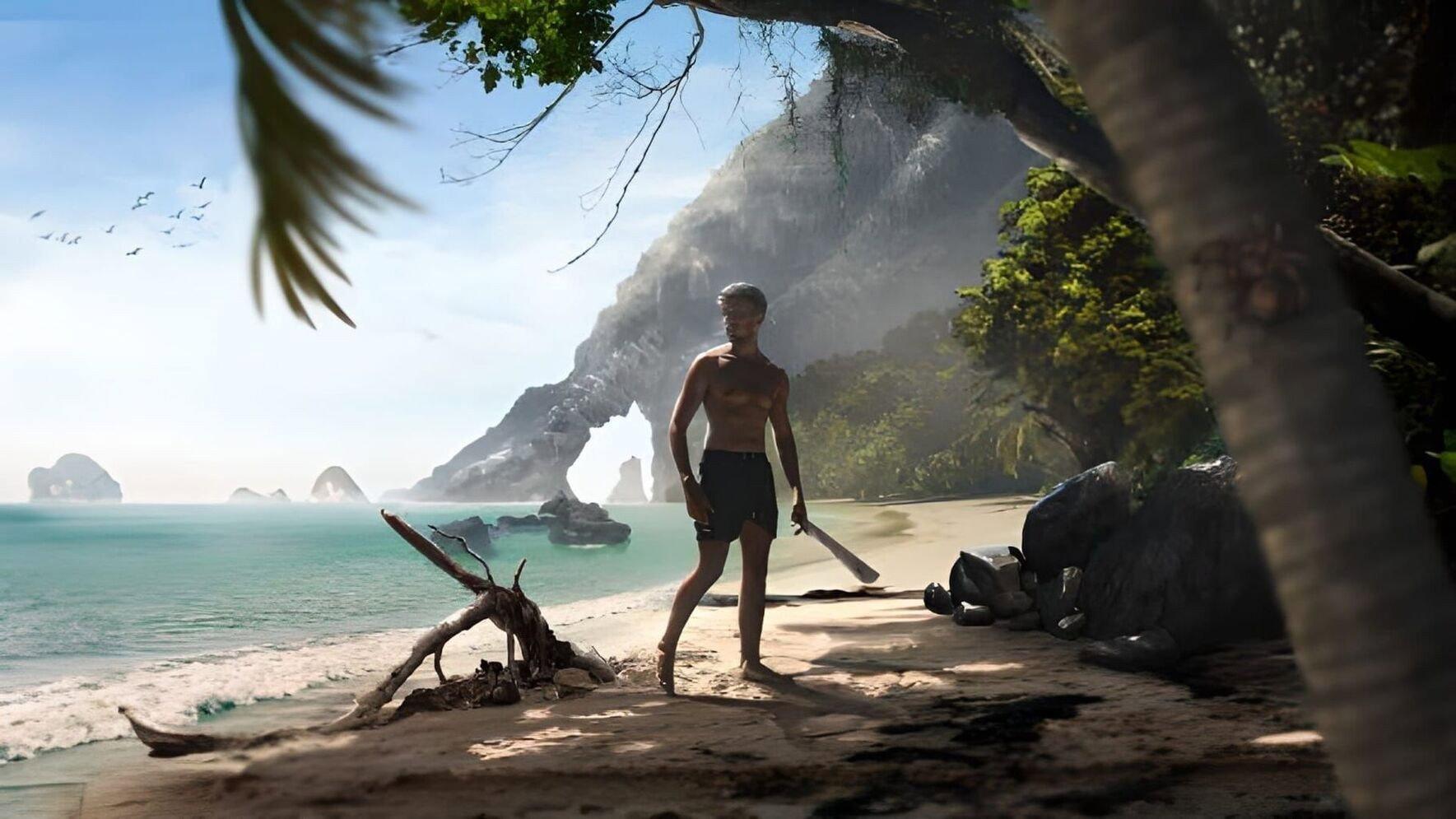 7 Days to Survive Alone on a Deserted Island 2022 movie scene