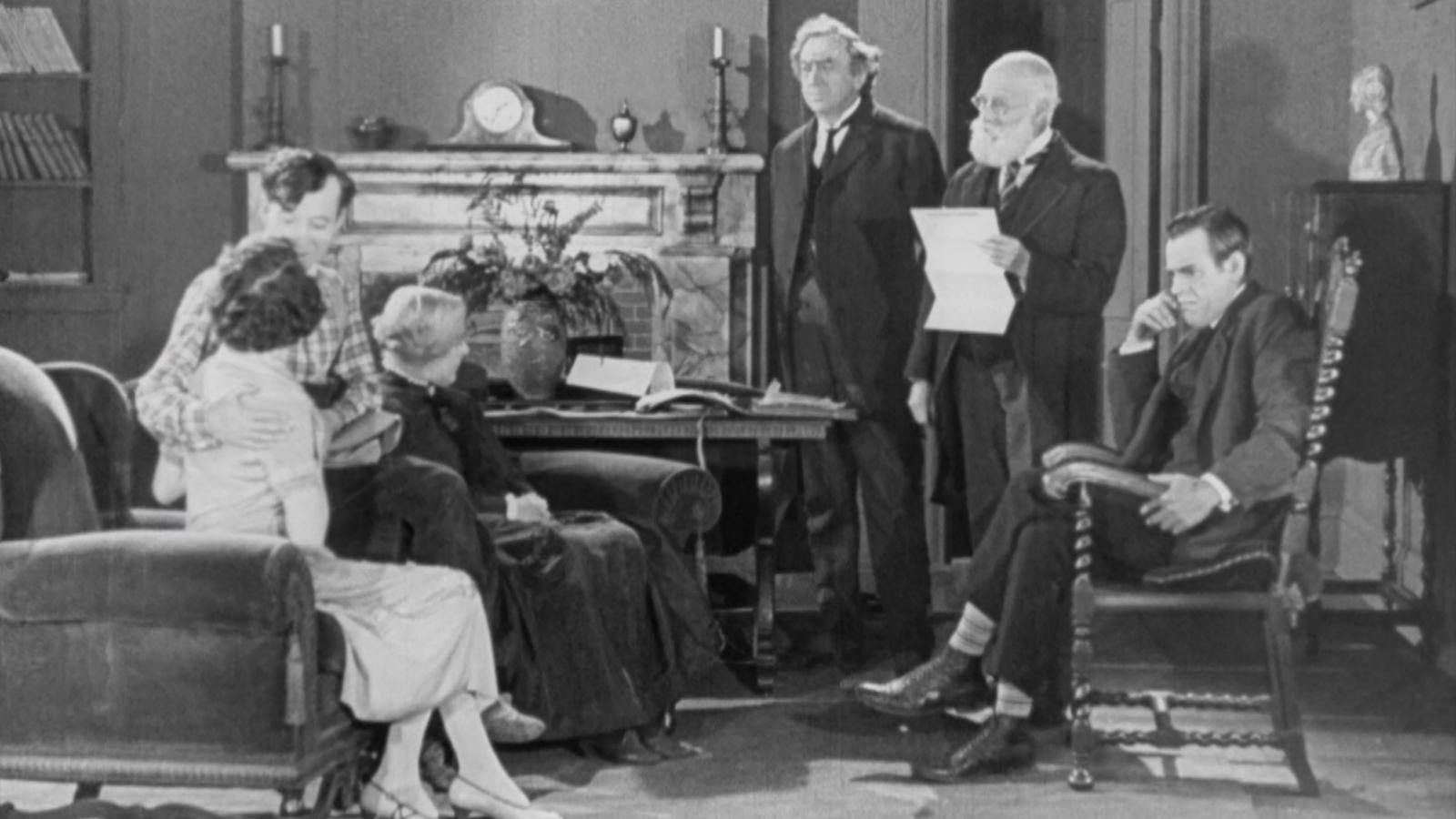 A Wild Roomer 1927 movie scene