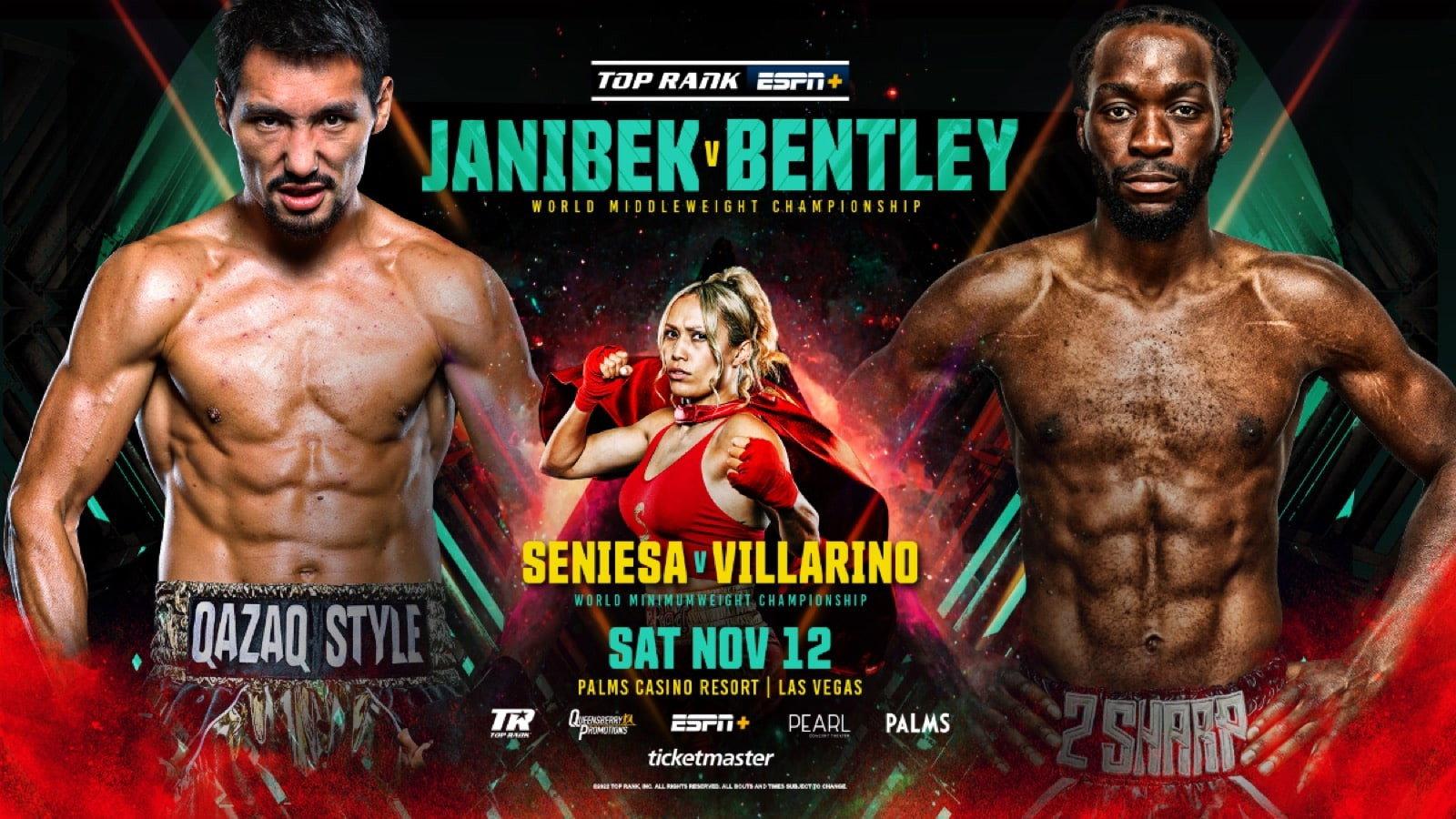 Janibek Alimkhanuly vs. Denzel Bentley 2022 movie scene