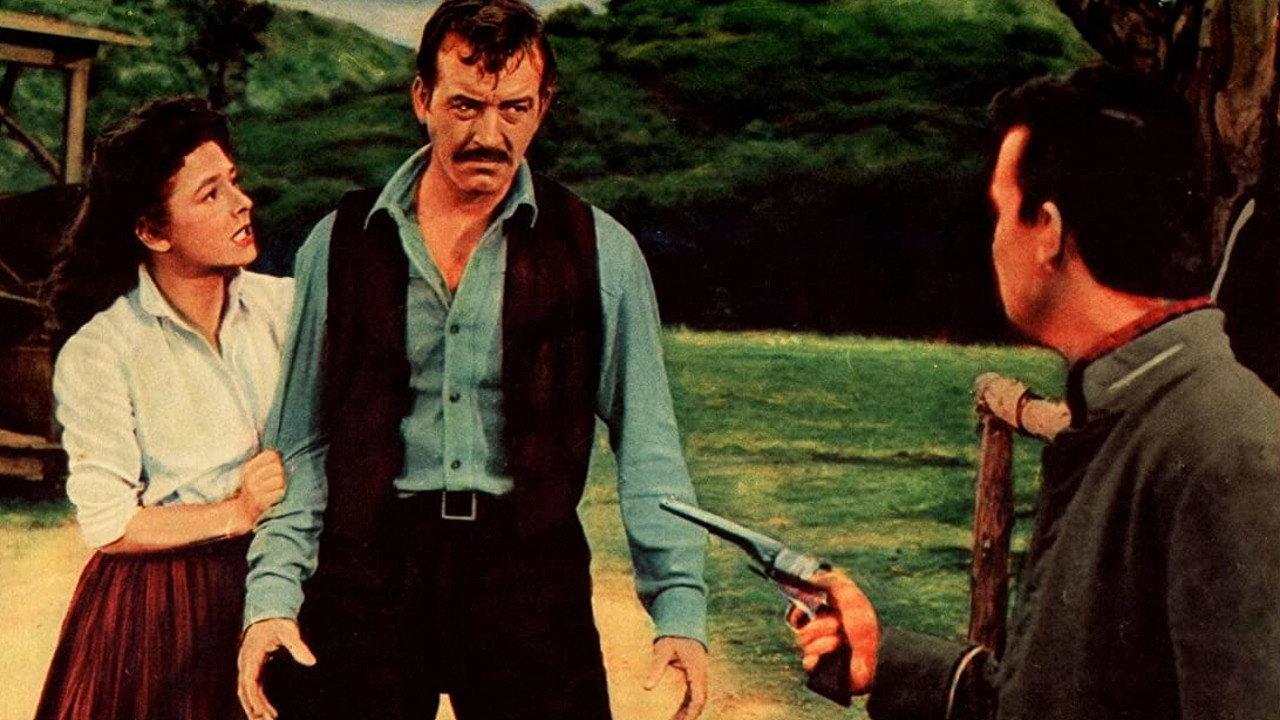 Rebel in Town 1956 movie scene