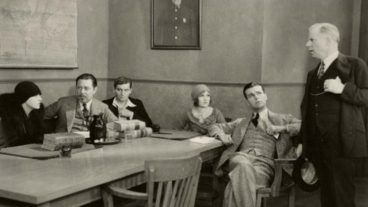 The Studio Murder Mystery 1929 movie scene