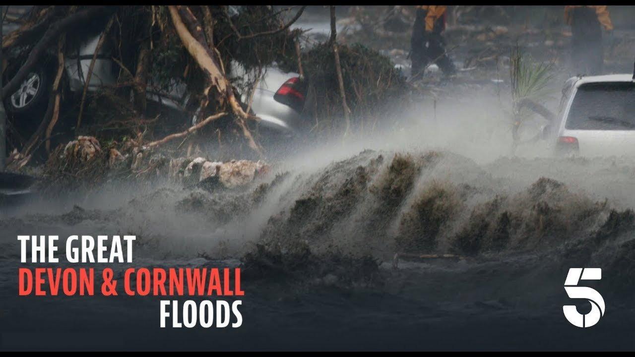The Great Devon & Cornwall Floods 2024 movie scene