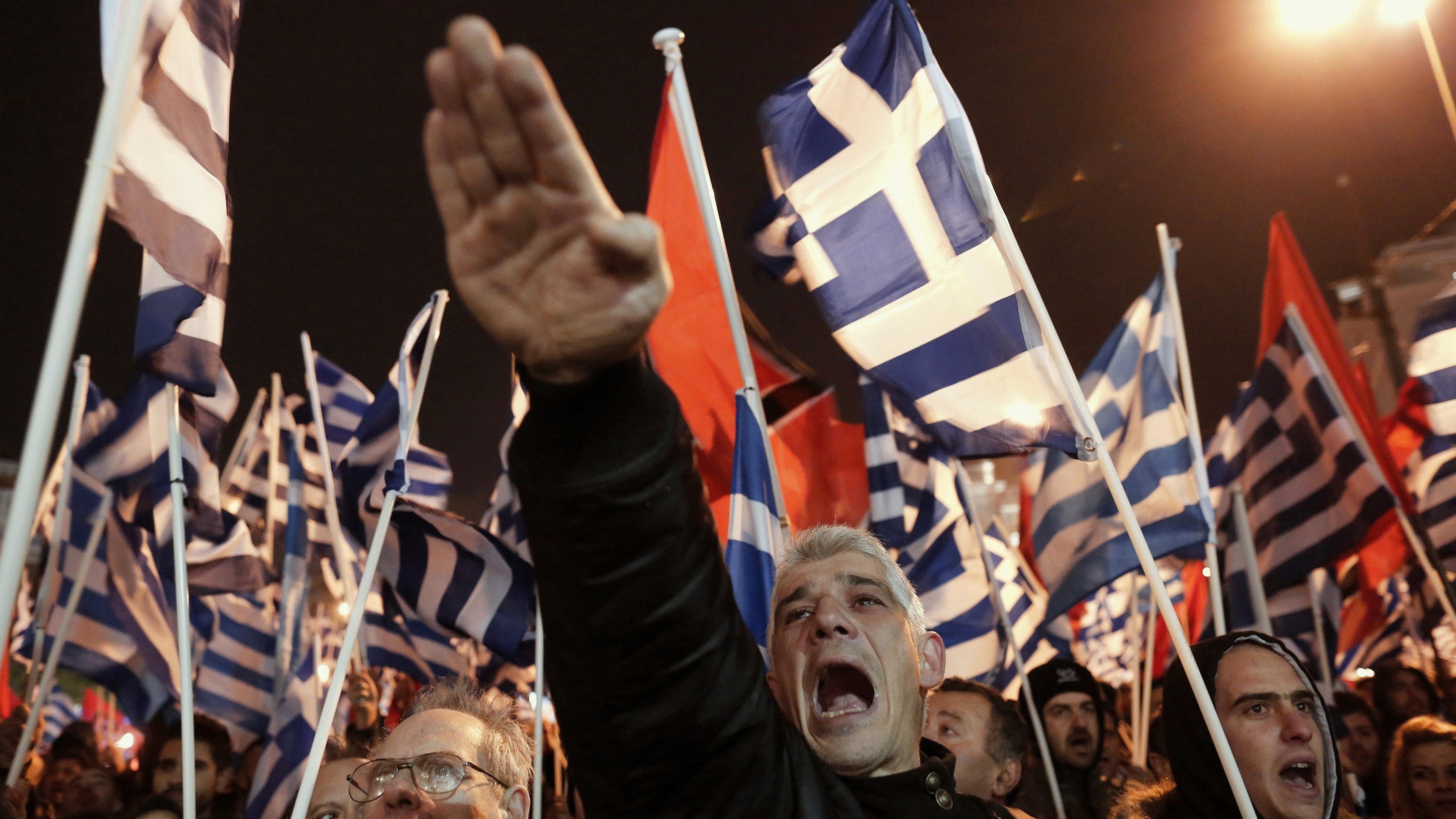 Golden Dawn: A Public Affair 2021 movie scene