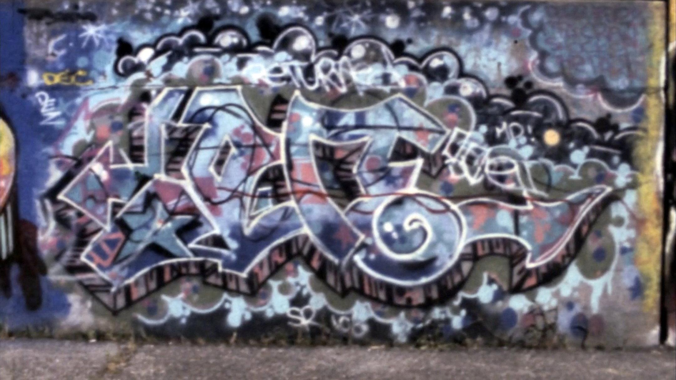 Graffiti Hall of Fame 1984 movie scene