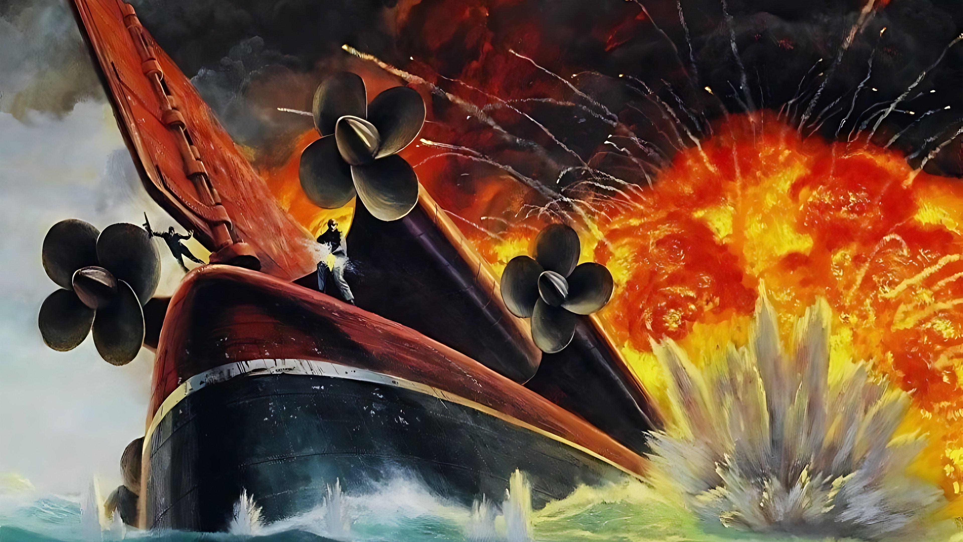 Beyond the Poseidon Adventure 1979 movie scene