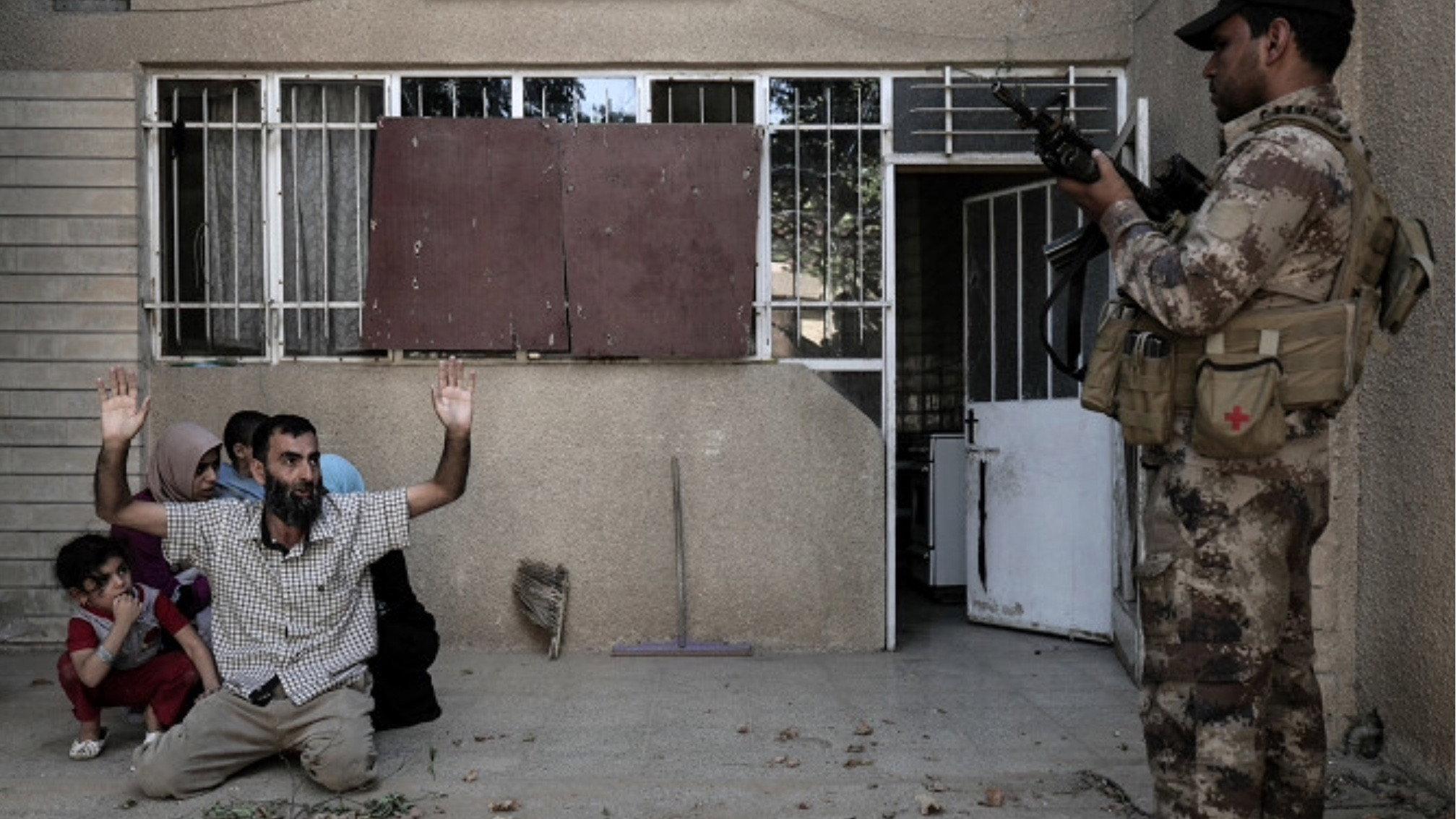 Inside Mosul 2018 movie scene