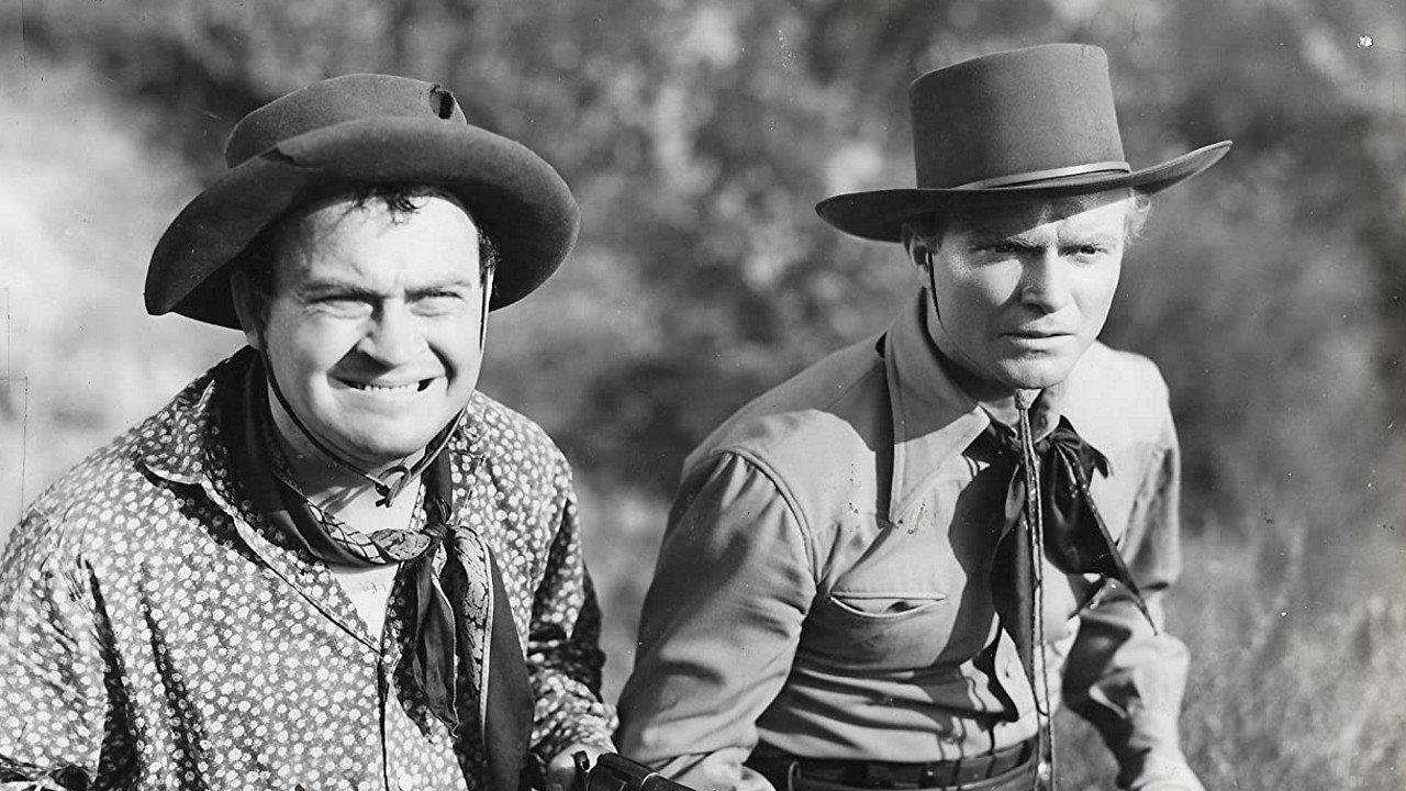 One Man's Law 1940 movie scene