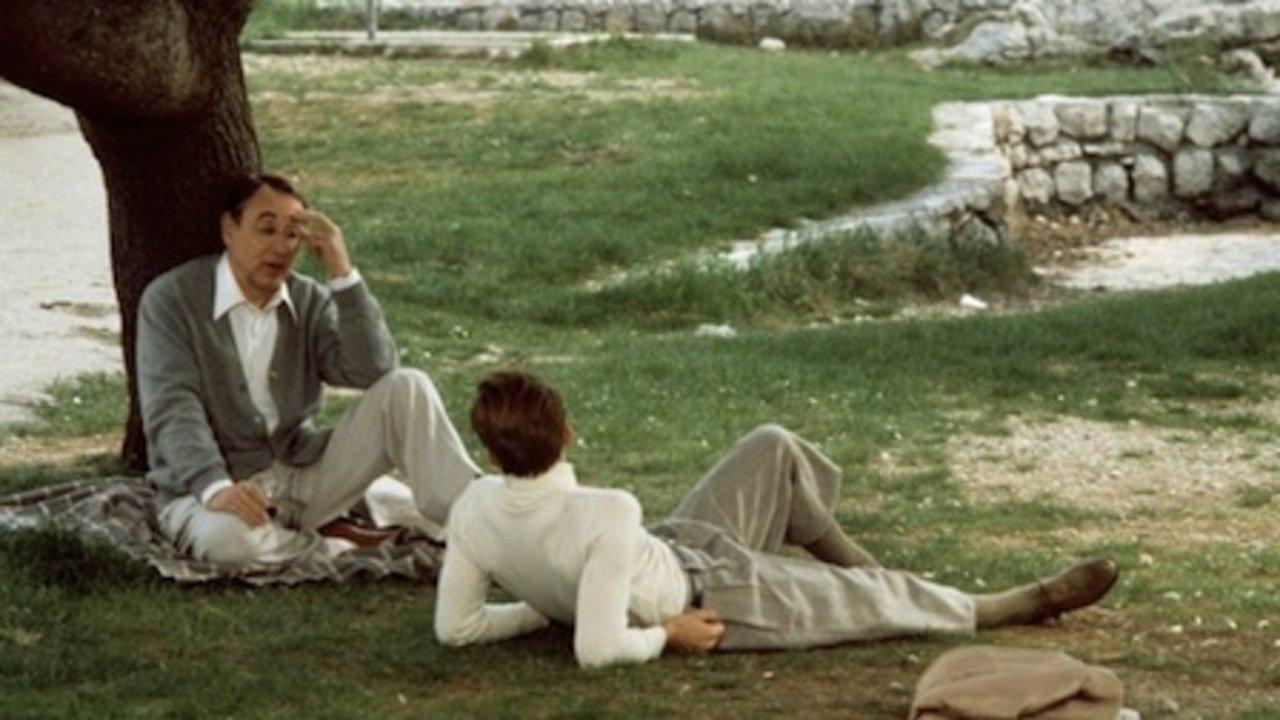 The Gold Rimmed Glasses 1987 movie scene