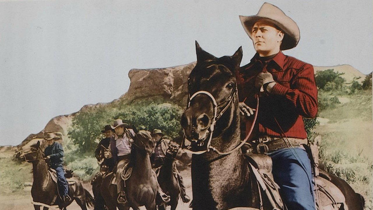 El Paso Stampede 1953 movie scene