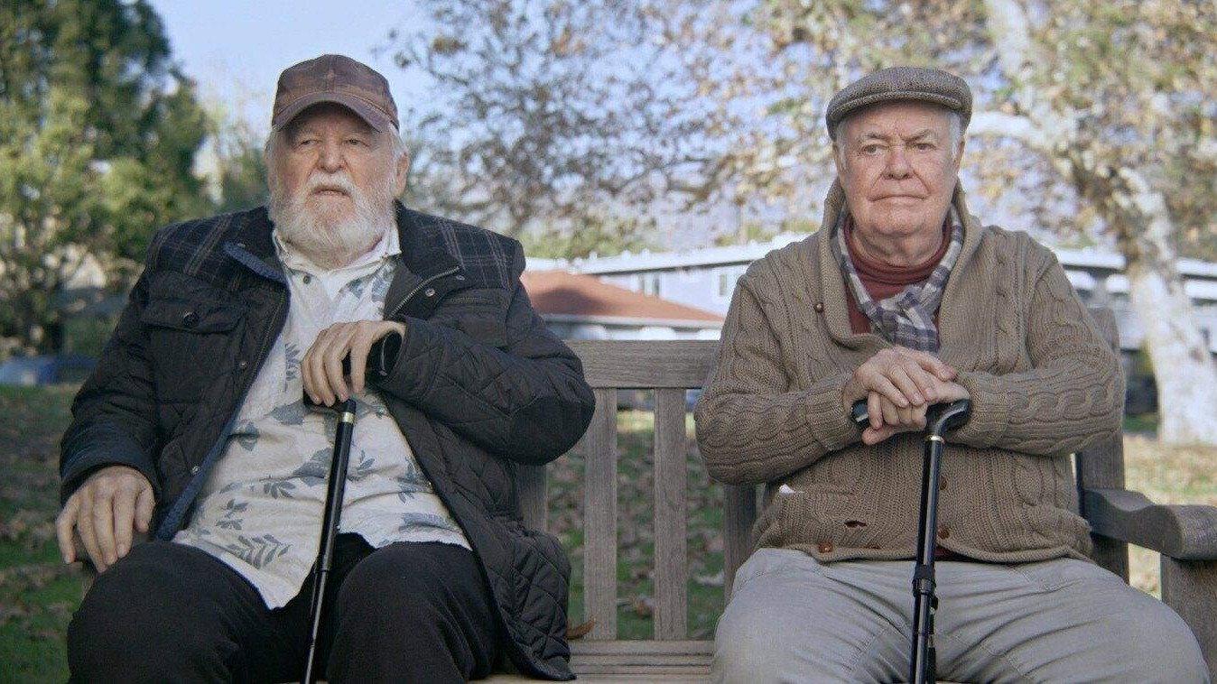 New Old Friends 2024 movie scene