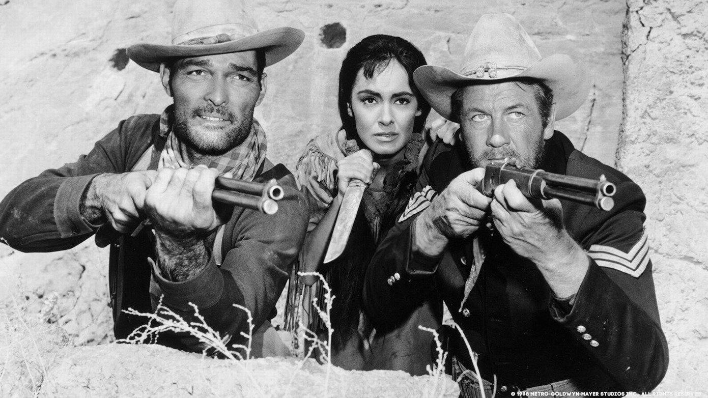 Fort Massacre 1958 movie scene