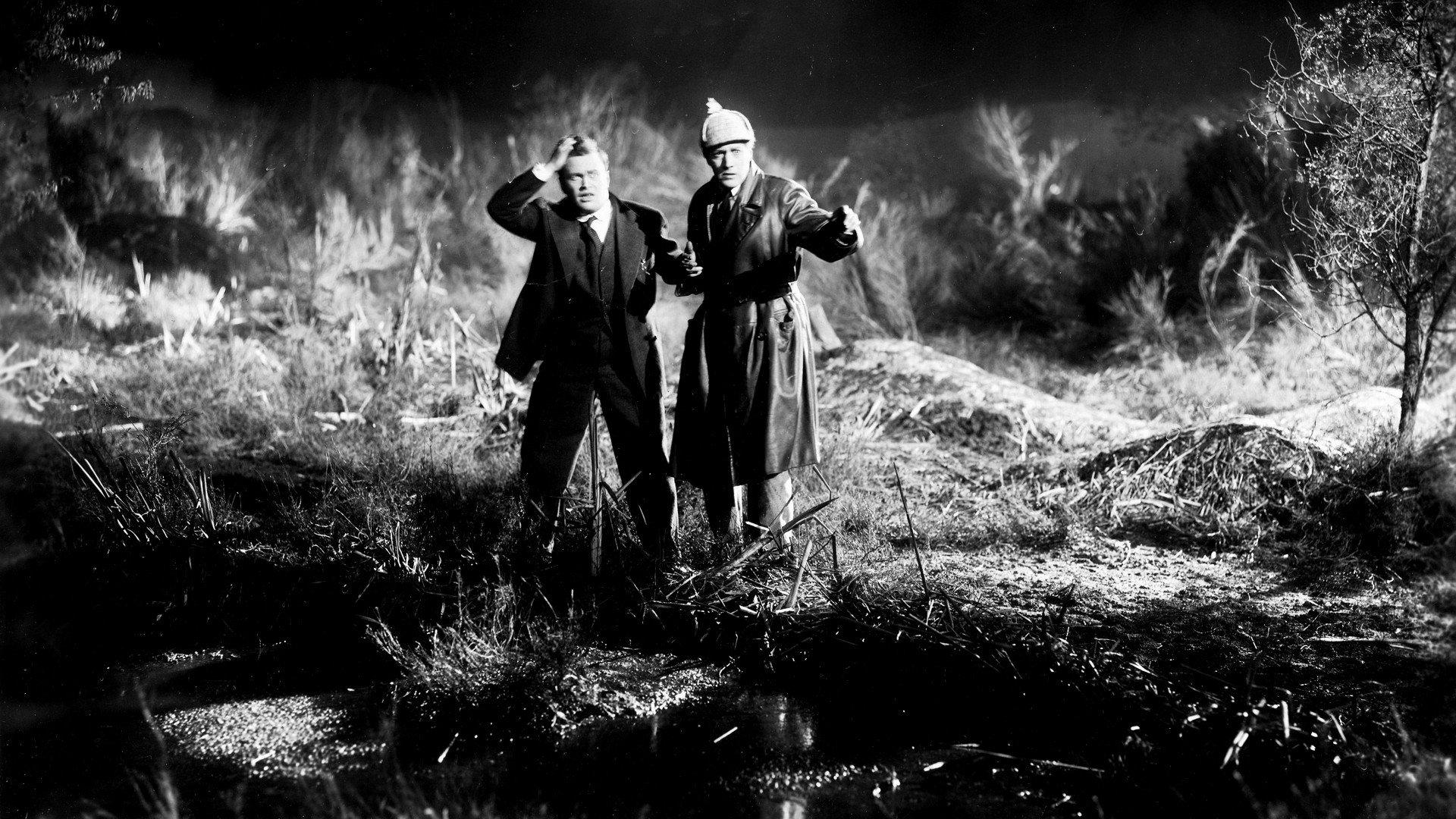The Hound of the Baskervilles 1929 movie scene