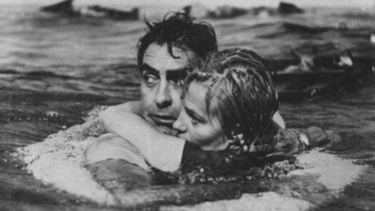 Seven Waves Away 1957 movie scene