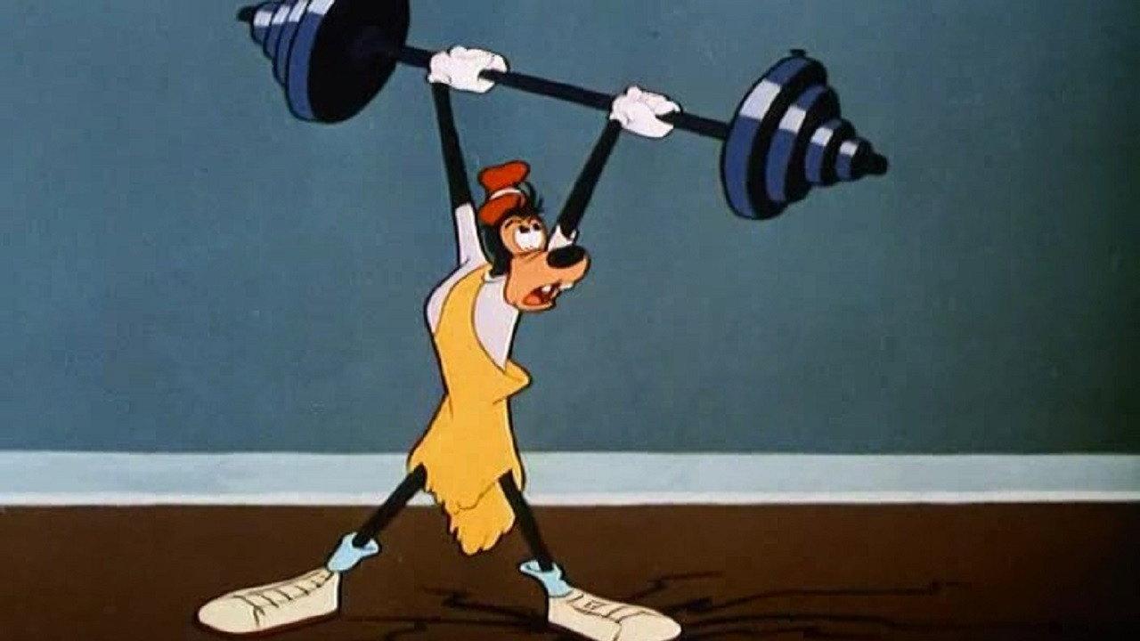 Goofy Gymnastics 1949 movie scene