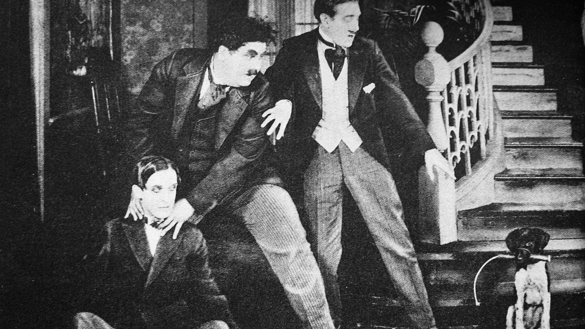 The Lucky Dog 1921 movie scene