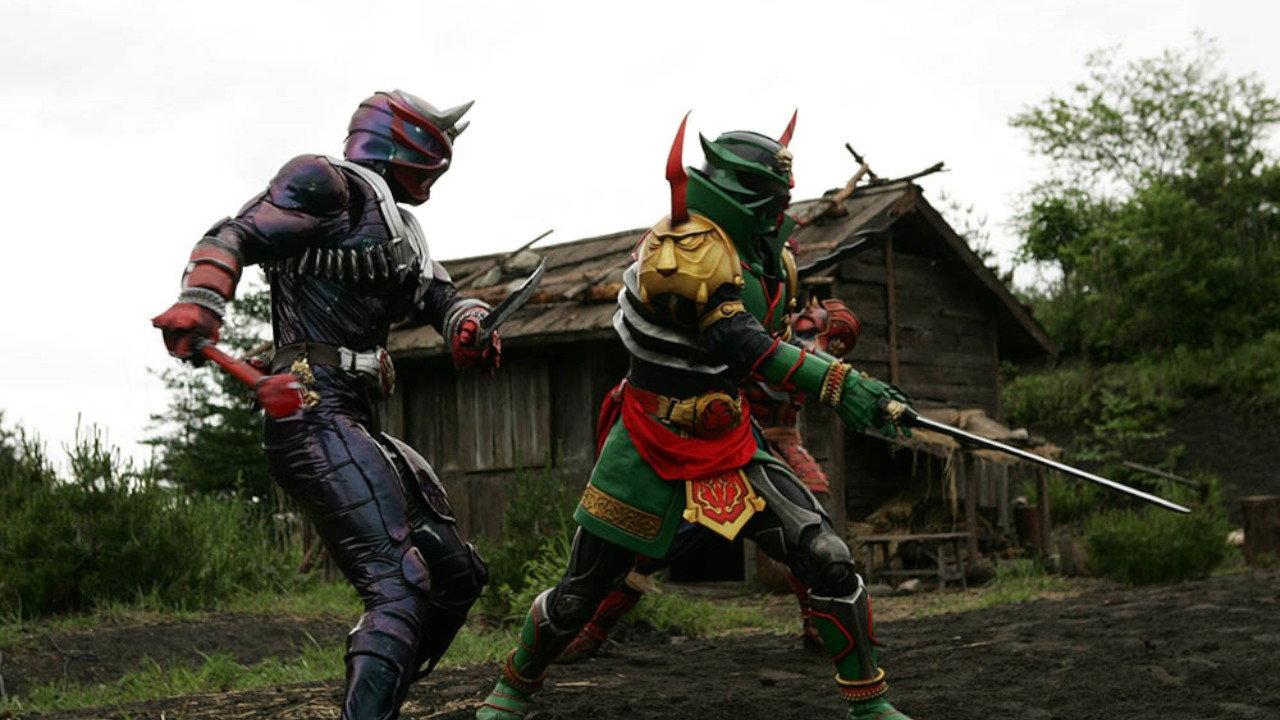 Kamen Rider Hibiki The Movie: Hibiki & The Seven War Oni 2005 movie scene