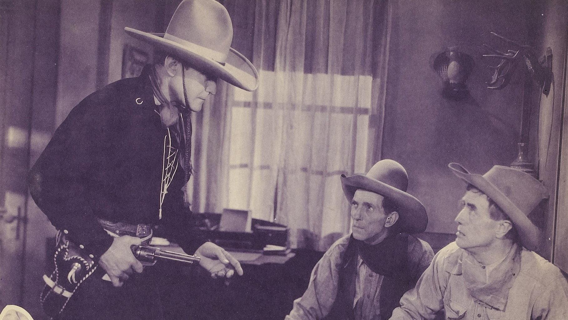 The Phantom Rider 1936 movie scene
