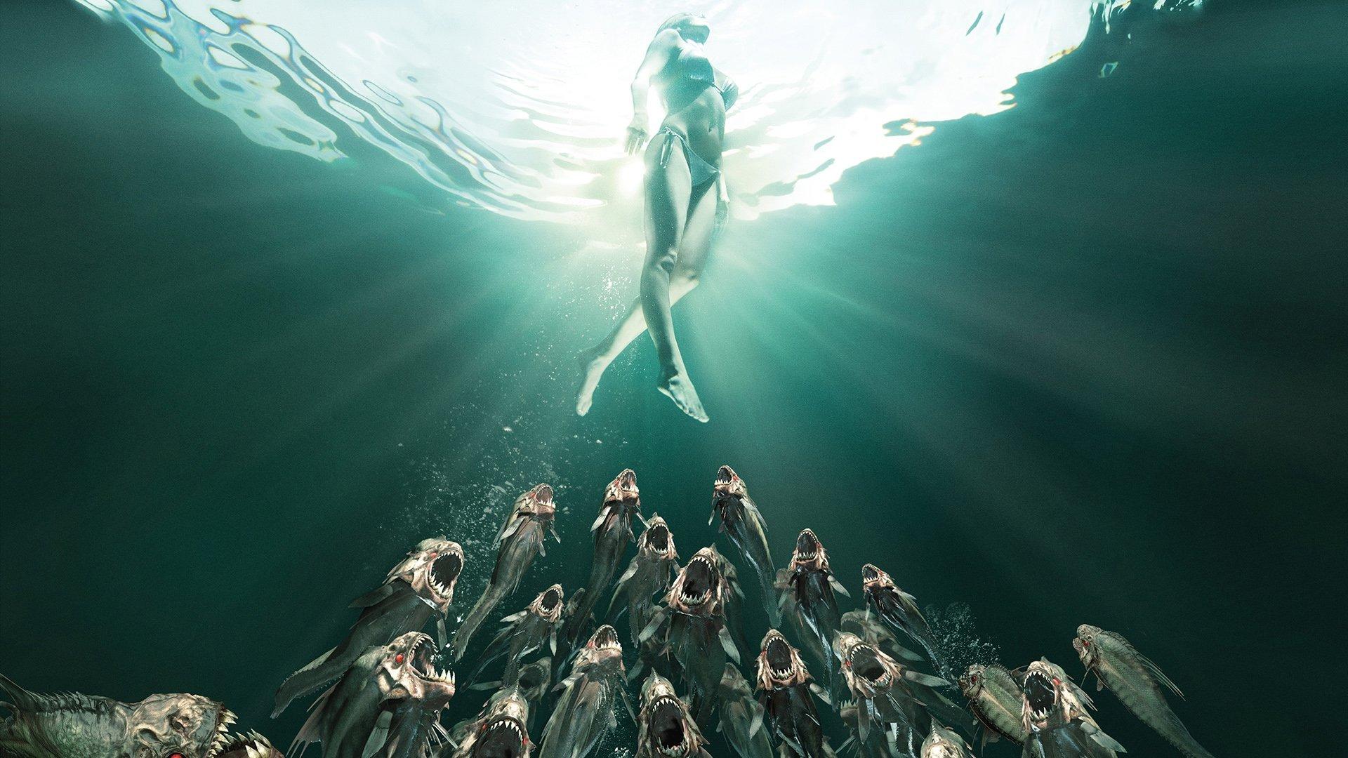 Piranha 3DD 2012 movie scene