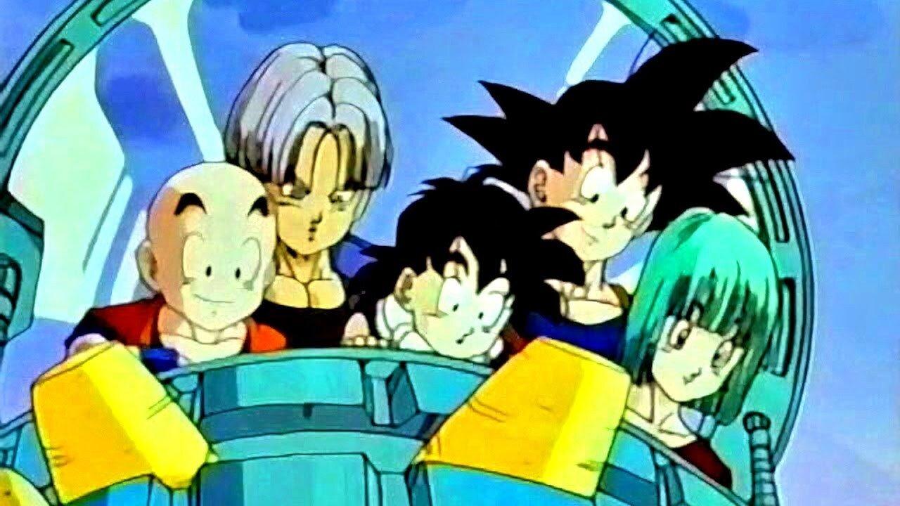 Dragon Ball Z: Gather Together! Goku's World 1992 movie scene