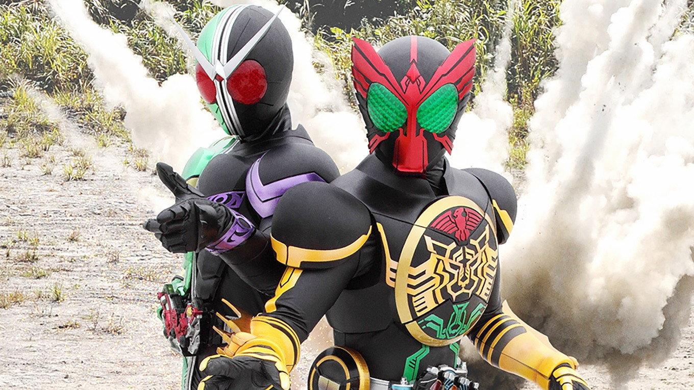 Kamen Rider × Kamen Rider OOO & W Featuring Skull: Movie Wars Core 2010 movie scene