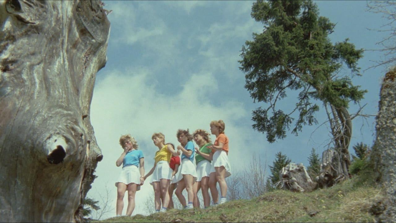 Six Swedish Girls in Alps 1983 movie scene