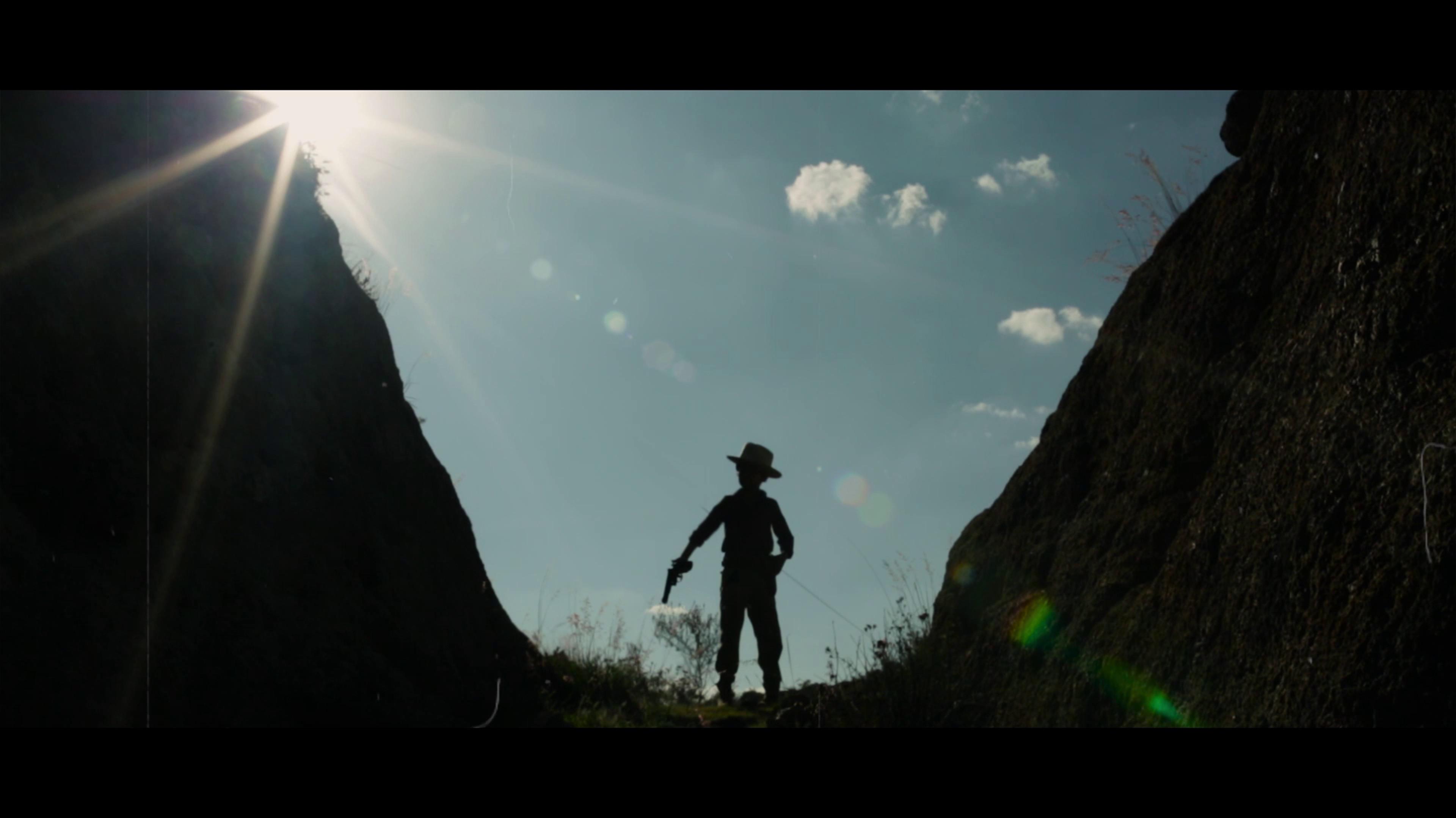 Dos Vaqueros movie scene