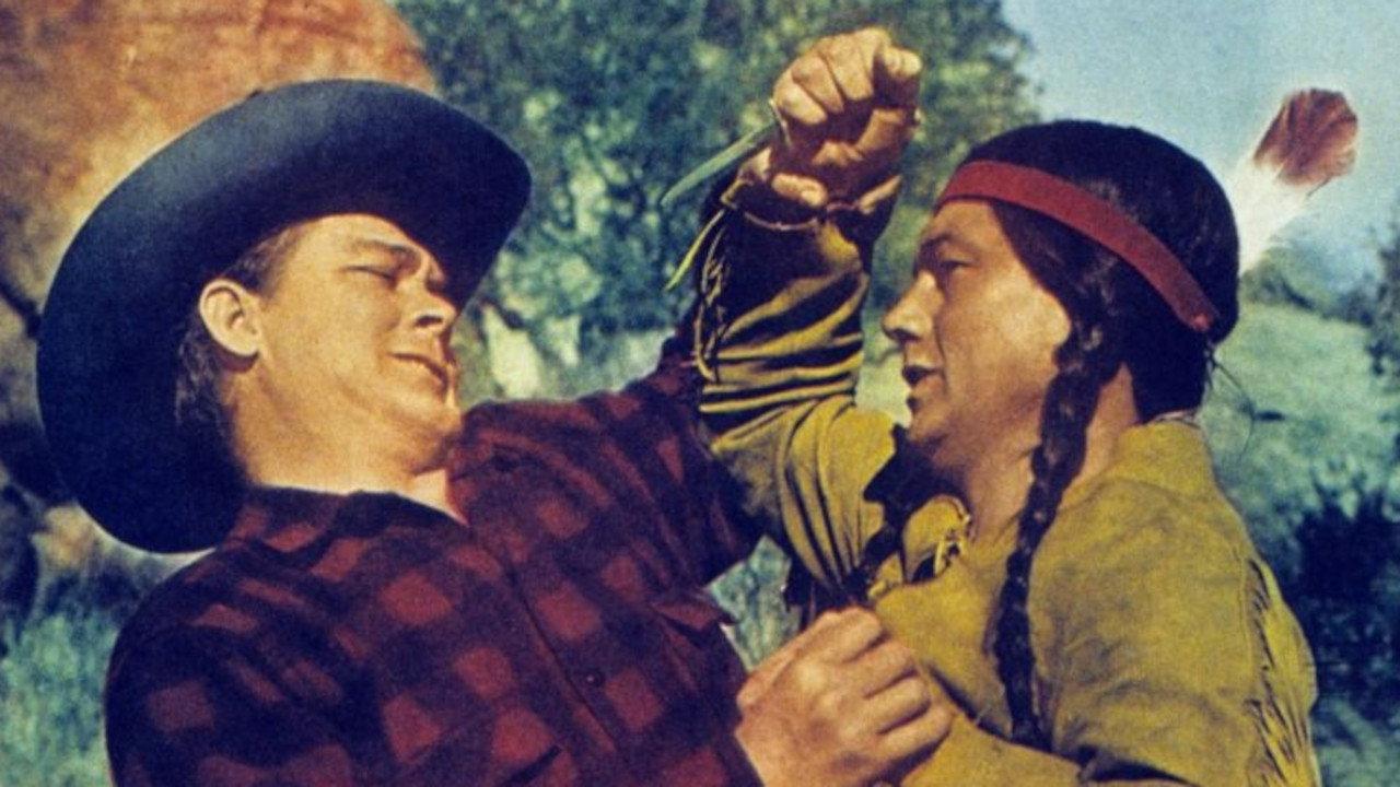 Wild Stallion 1952 movie scene