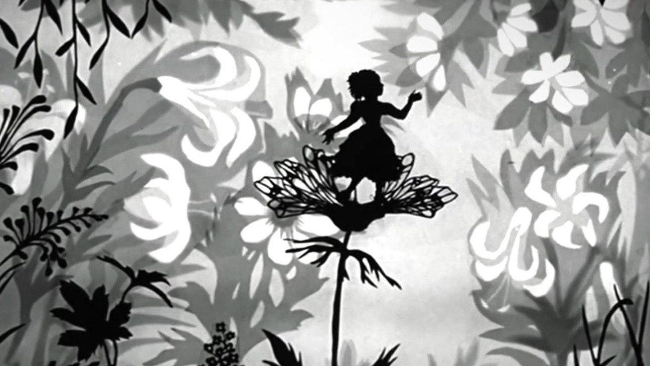 Thumbelina 1954 movie scene