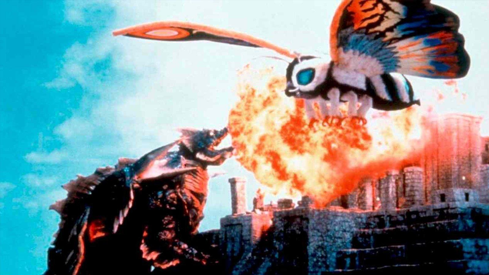 Rebirth of Mothra II 1997 movie scene