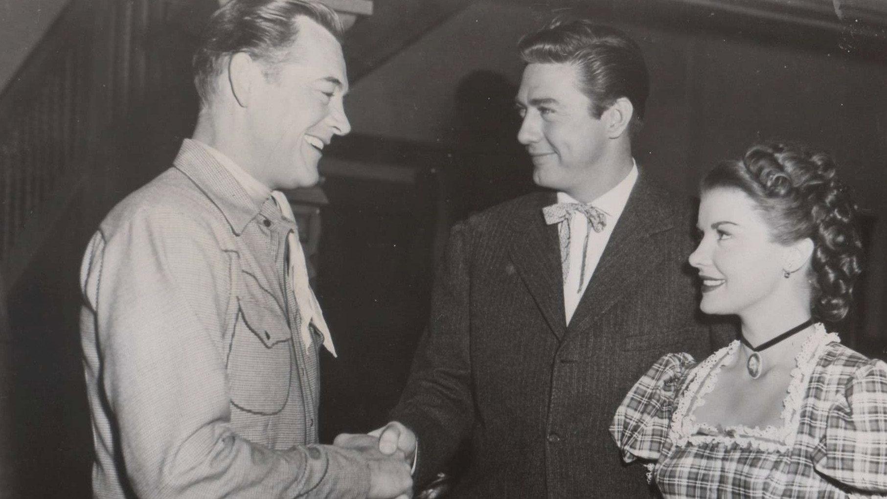 Ridin' the Outlaw Trail 1951 movie scene