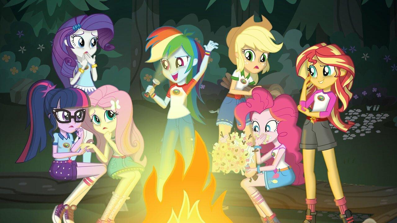 My Little Pony: Equestria Girls - Legend of Everfree 2016 movie scene
