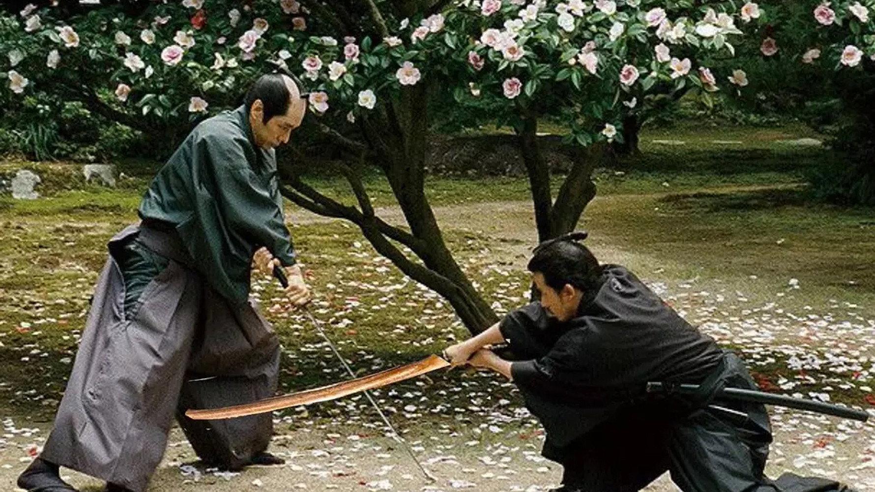Falling Camellia 2018 movie scene