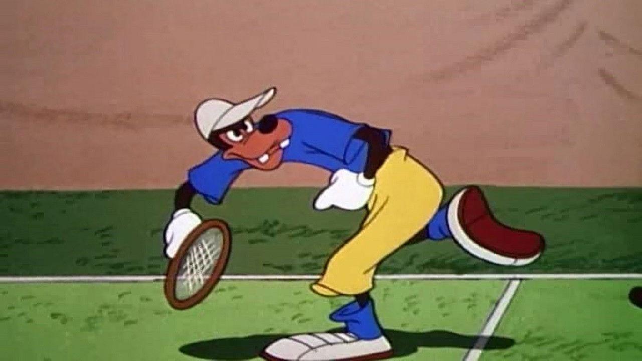 Tennis Racquet 1949 movie scene