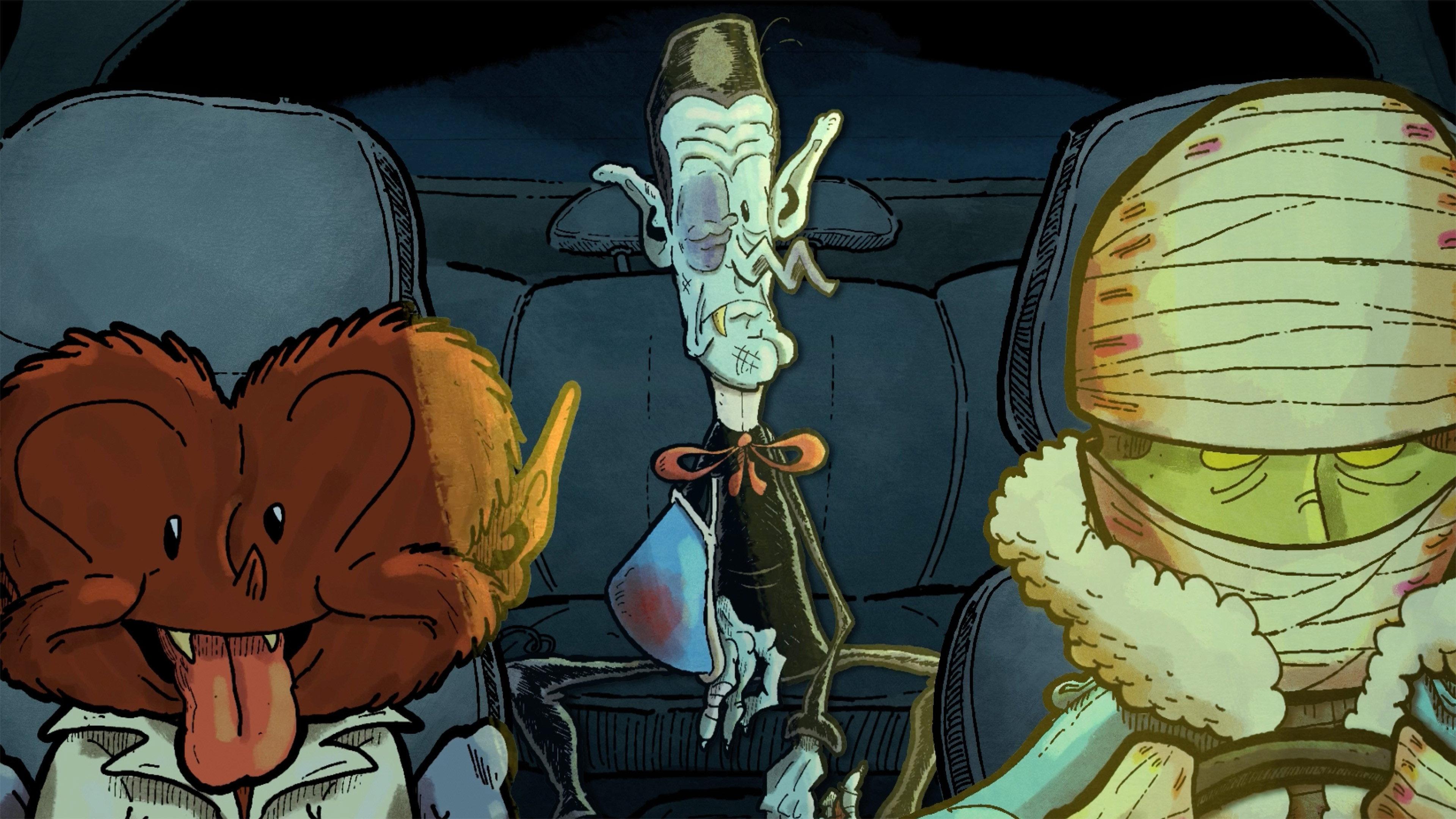 Dracula 2: The Ride Home 2026 movie scene
