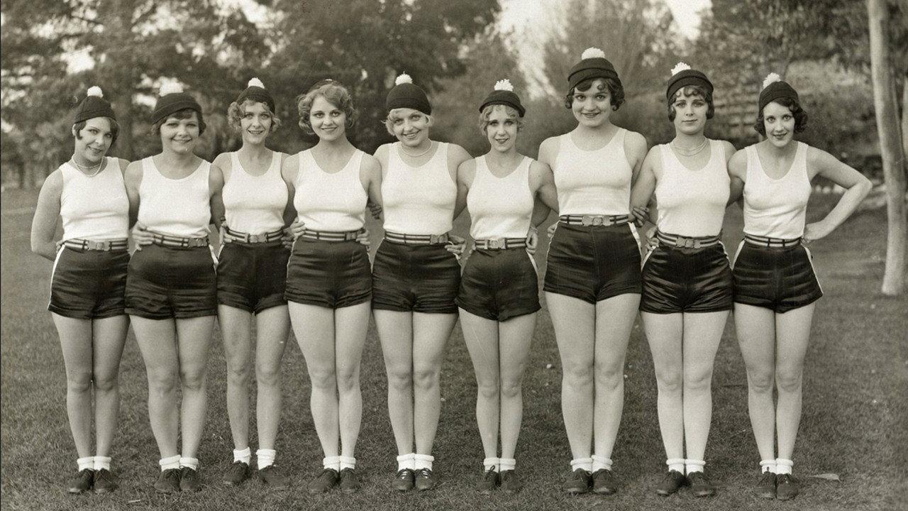 Bare Knees 1928 movie scene