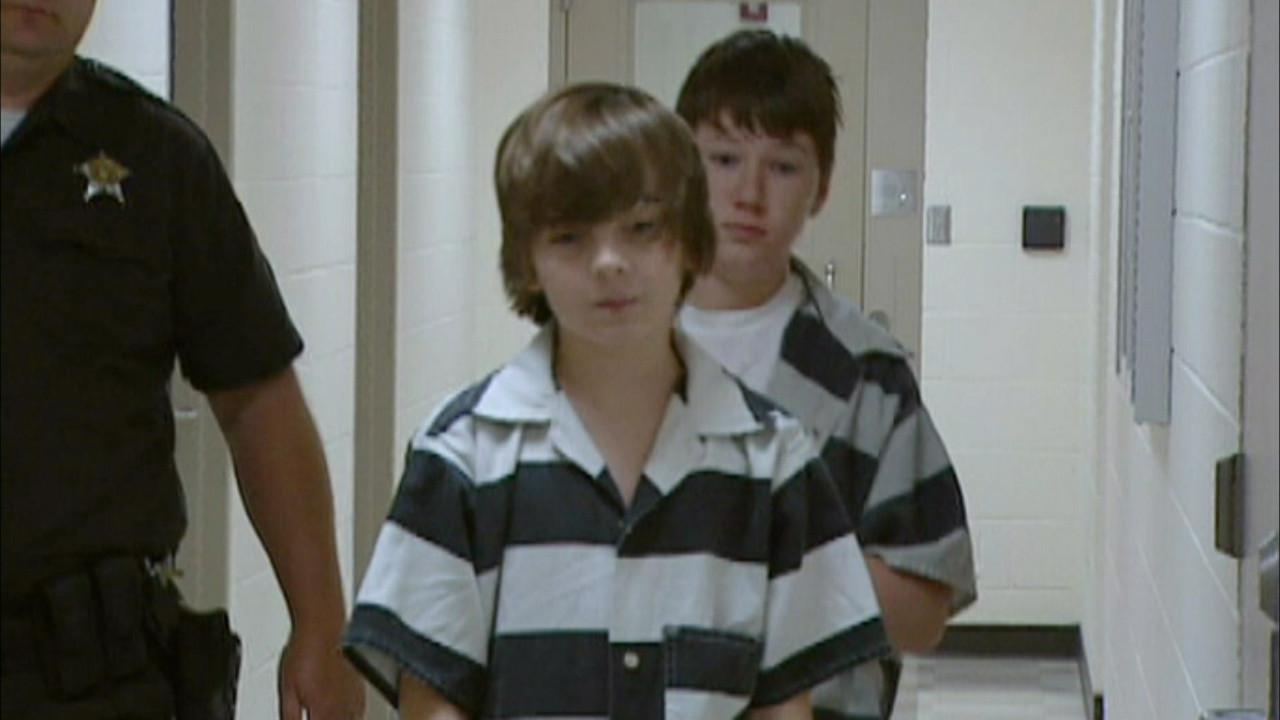 Murder in Enchanted Hills 2013 movie scene