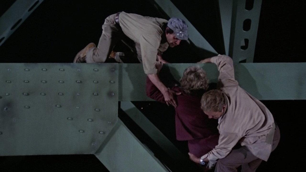 The Night the Bridge Fell Down 1980 movie scene