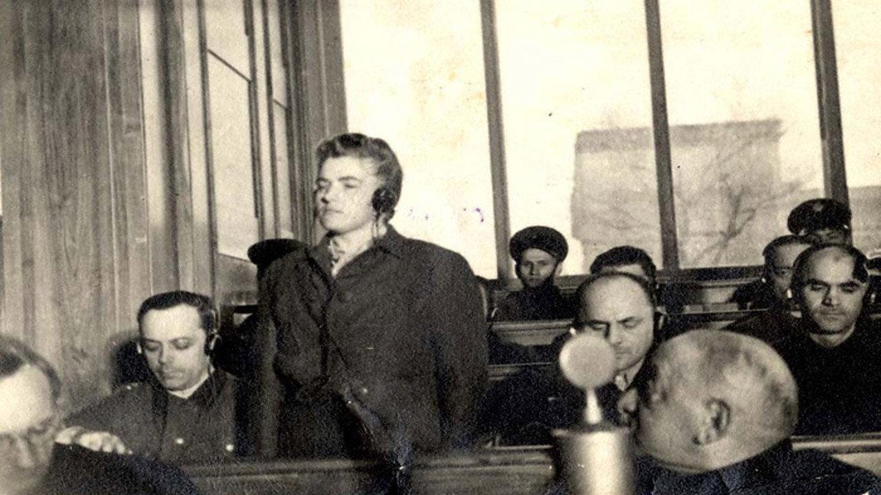 Auschwitz Krakow Trial 1947 1948 movie scene