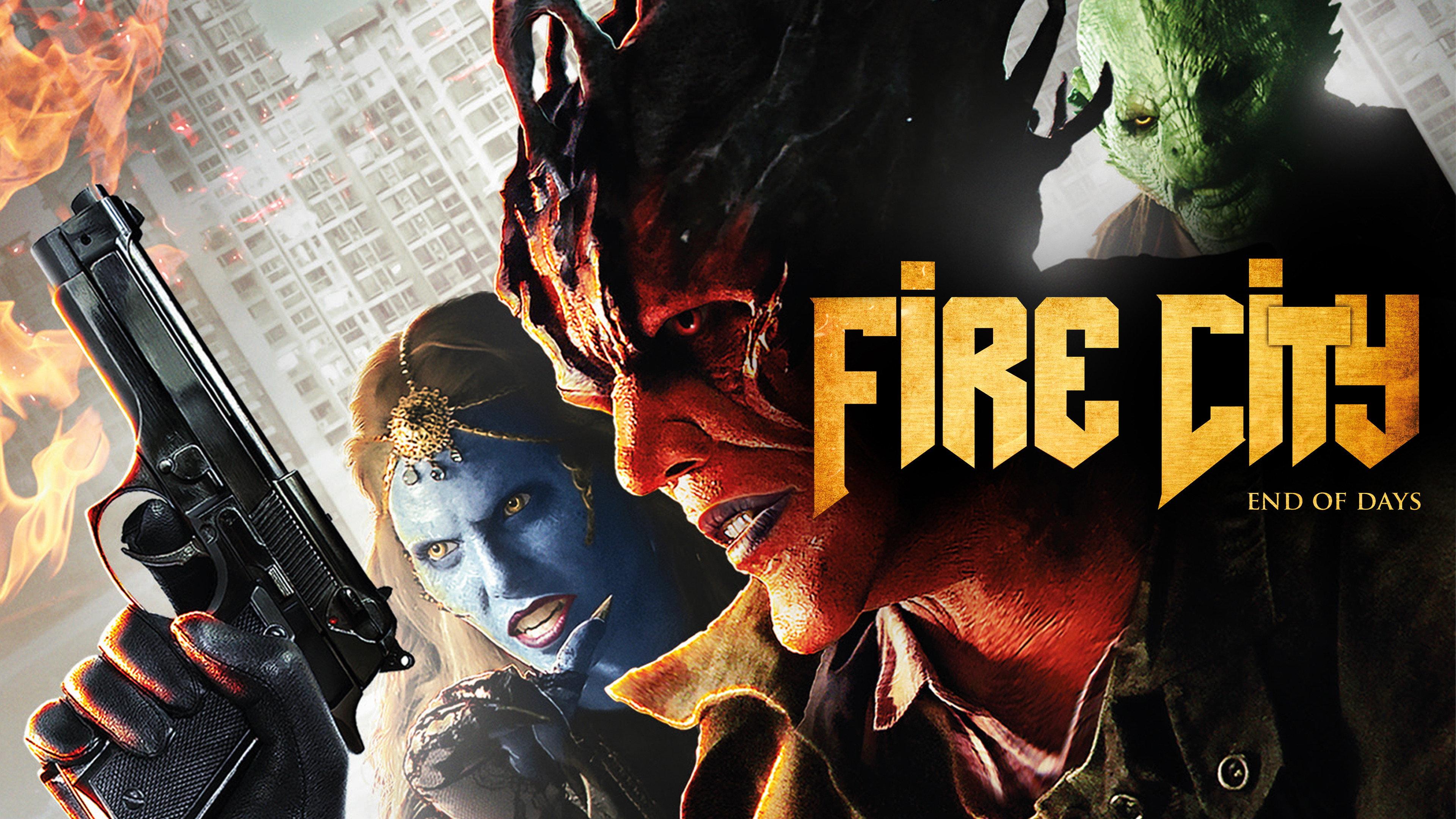 Fire City: End of Days 2015 movie scene