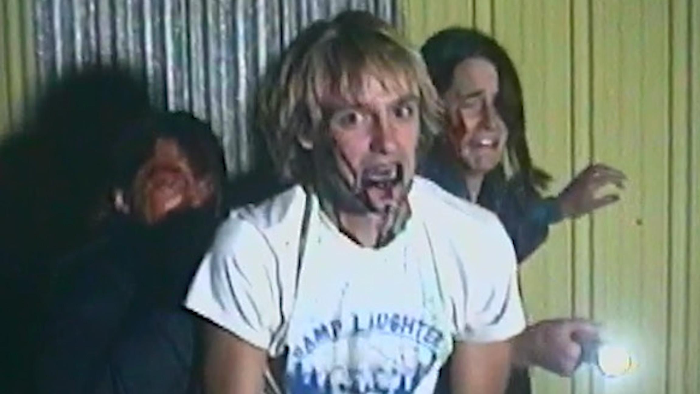 The Creature of Blood Lake 2024 movie scene
