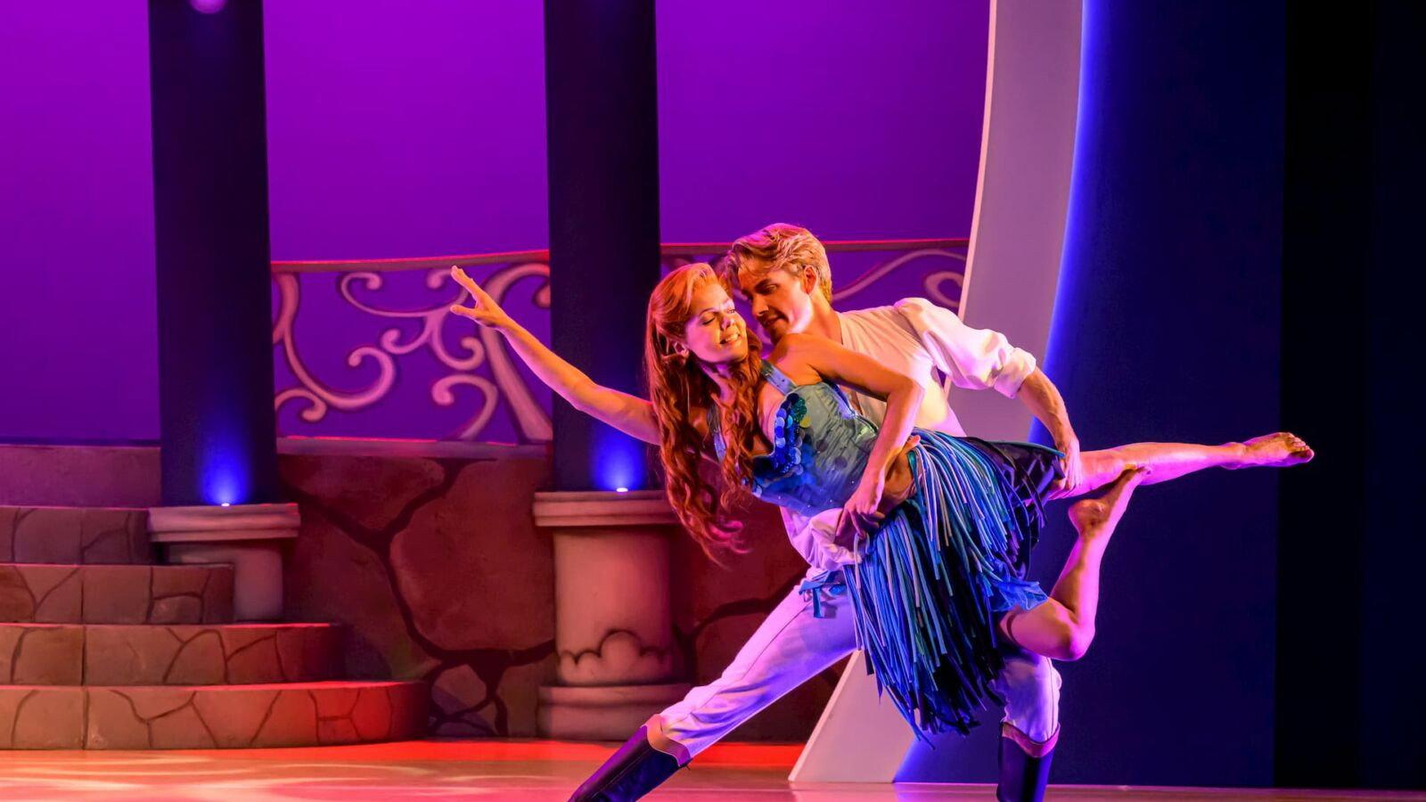 The Little Mermaid The Musical 2025 movie scene
