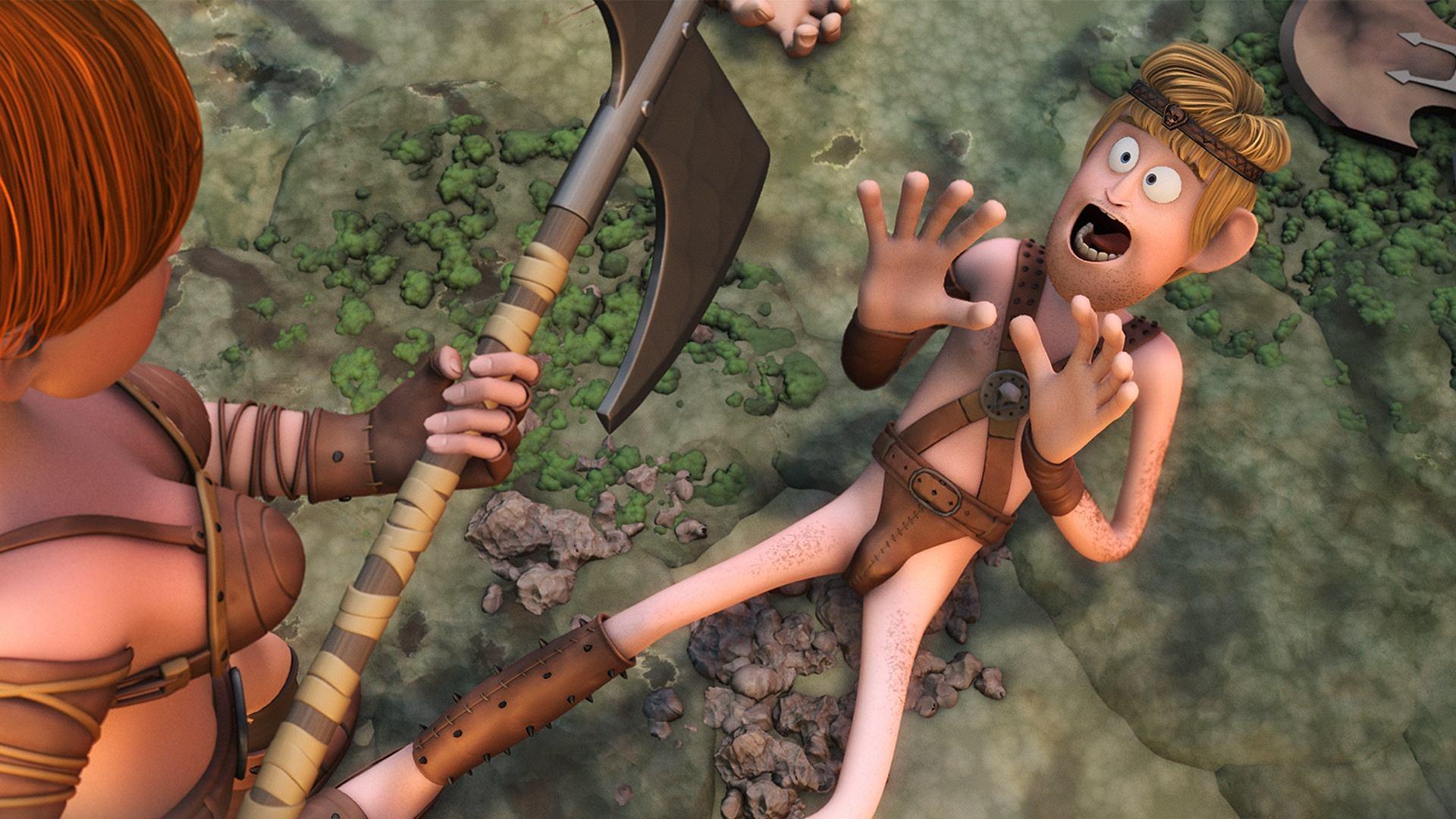 Ronal the Barbarian 2011 movie scene