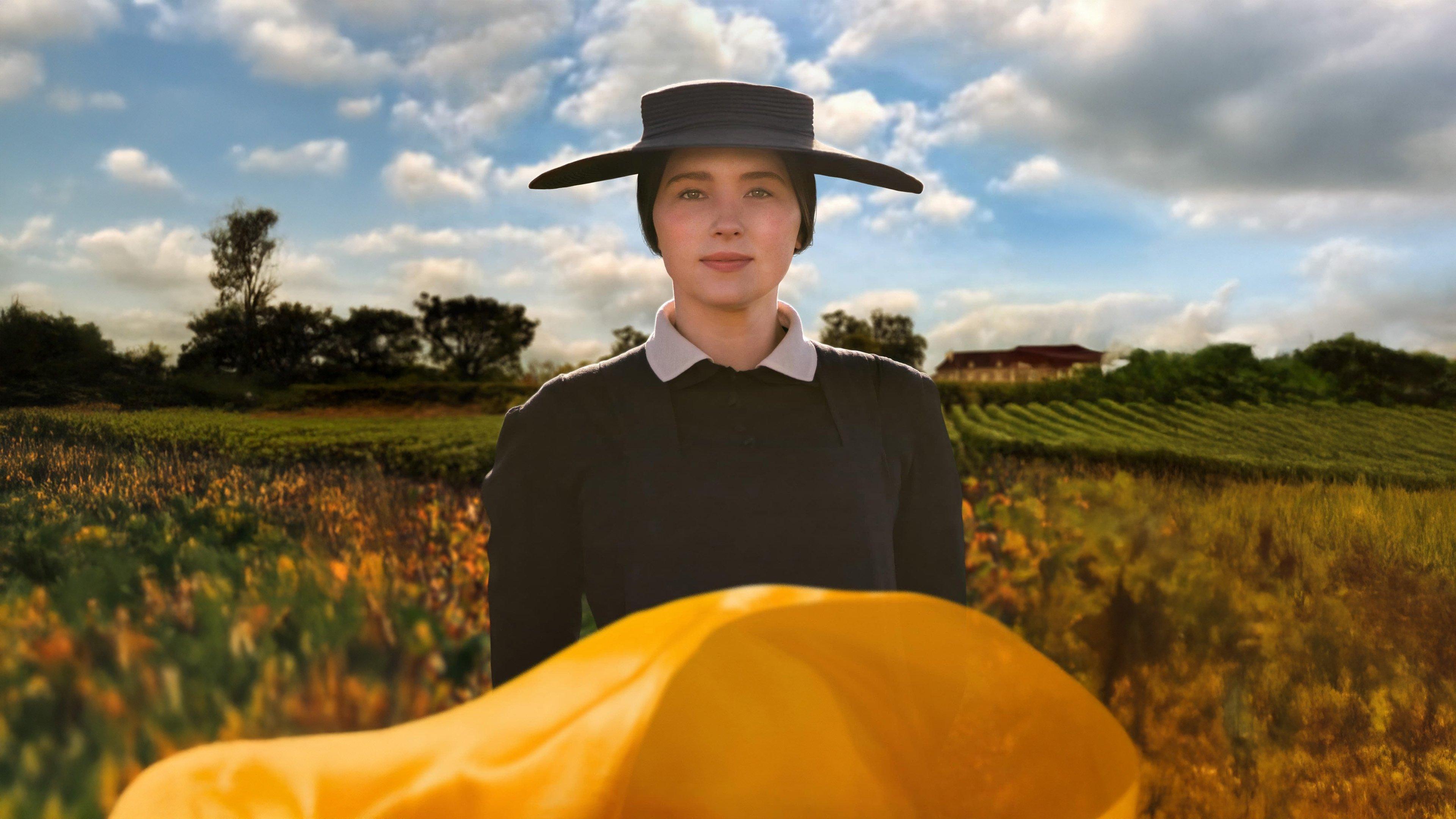 Widow Clicquot 2024 movie scene