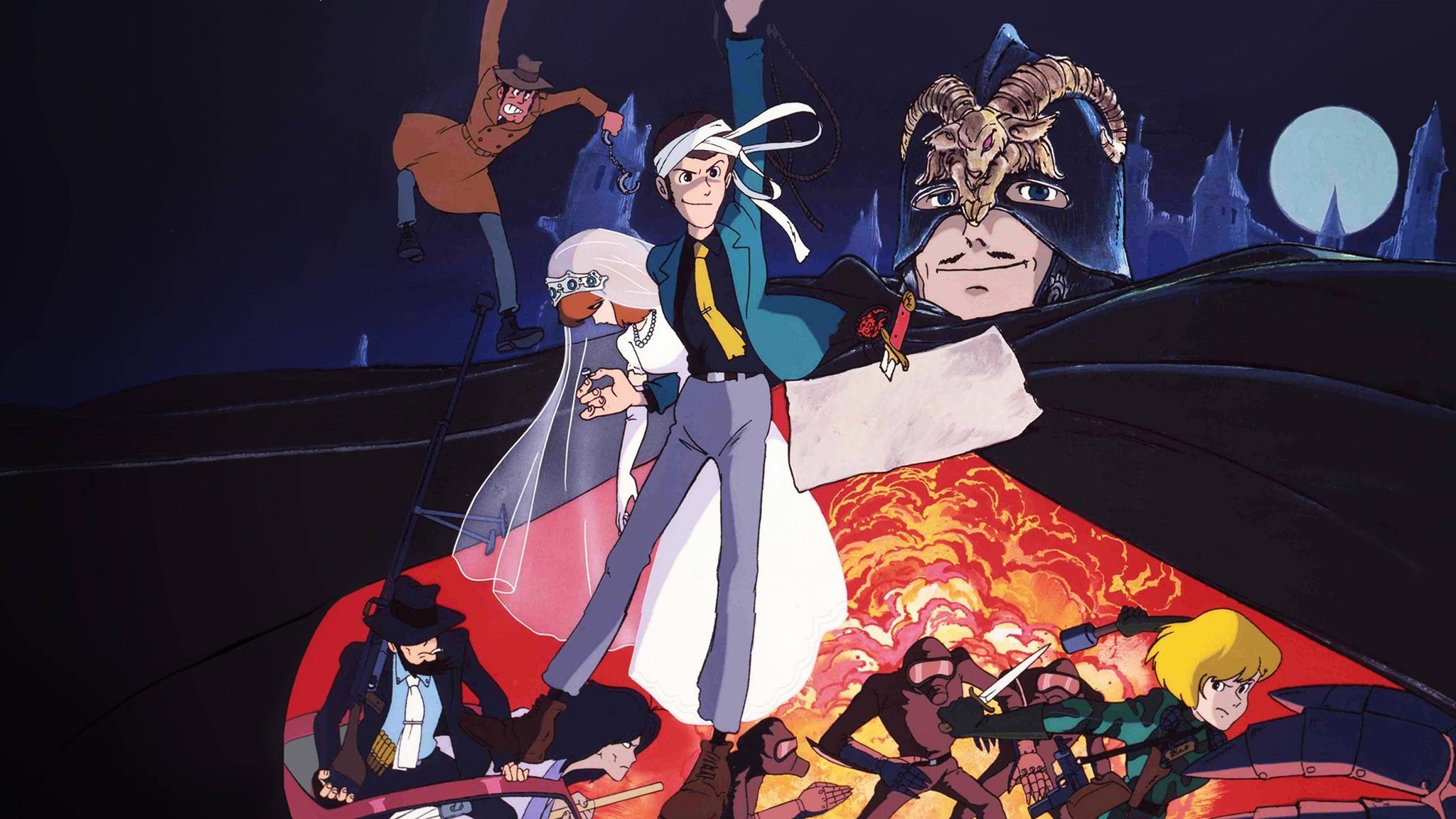 The Castle of Cagliostro 1979 movie scene
