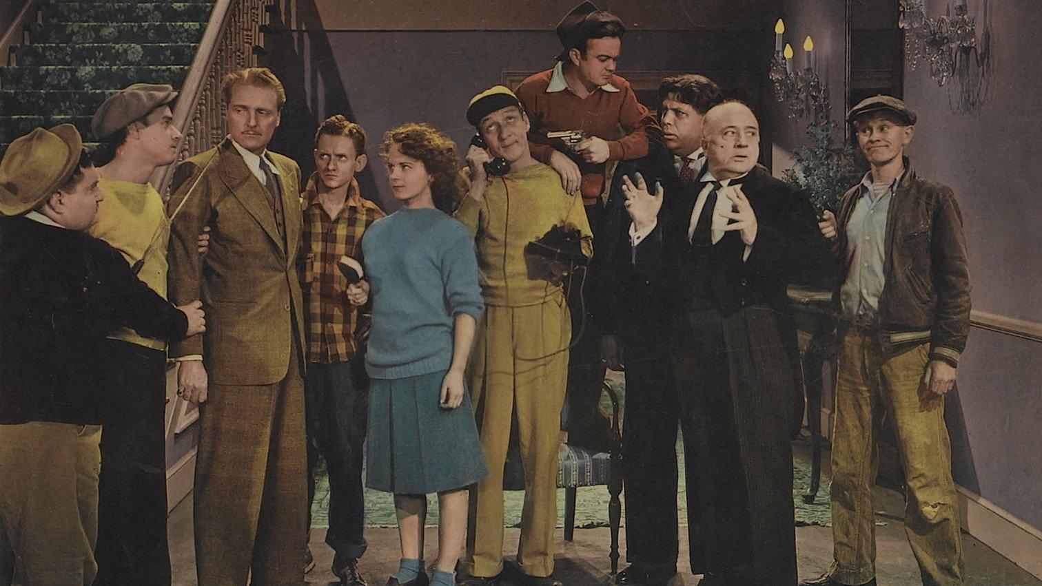 Docks of New York 1945 movie scene
