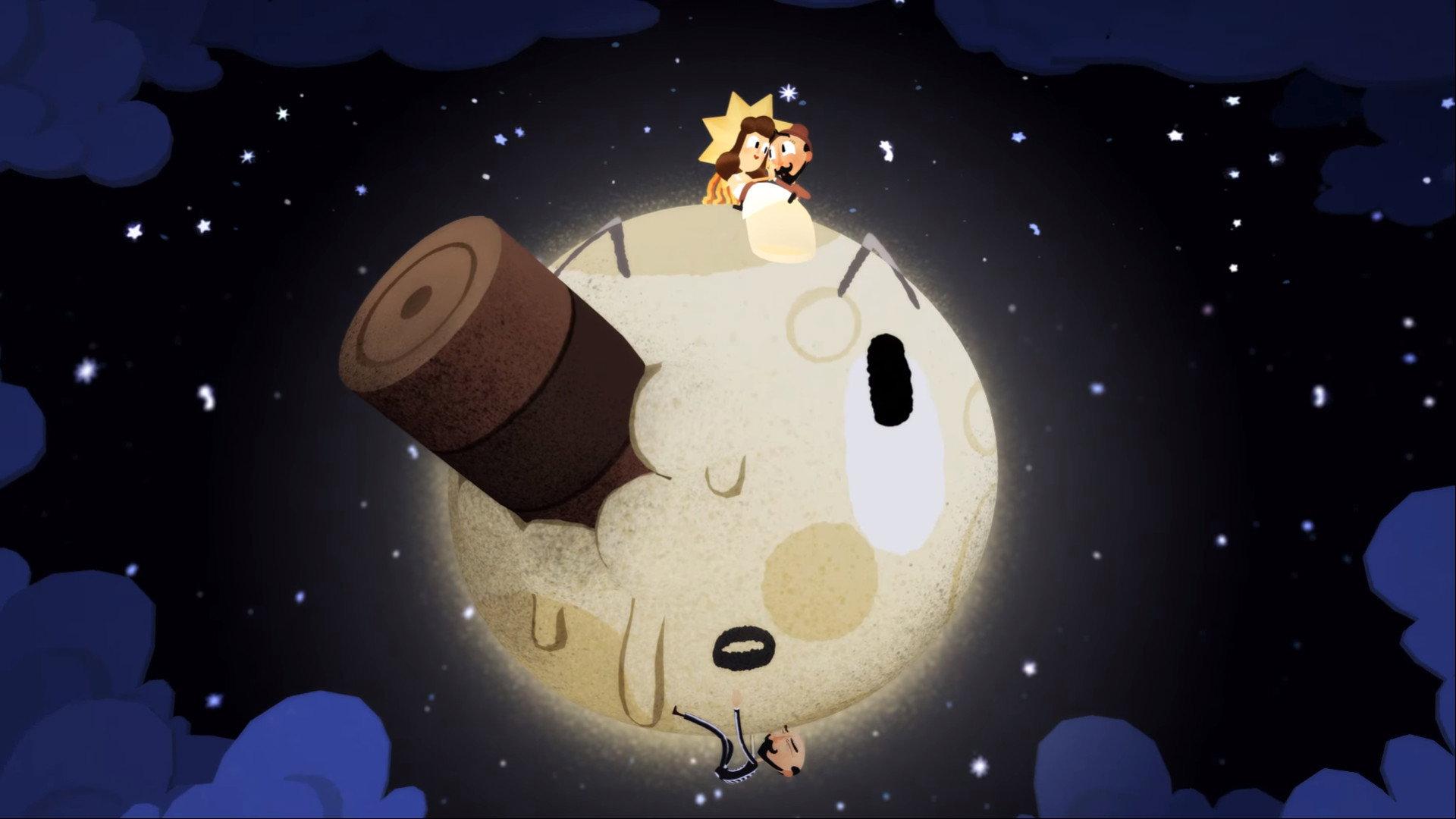 Back to the Moon 2018 movie scene