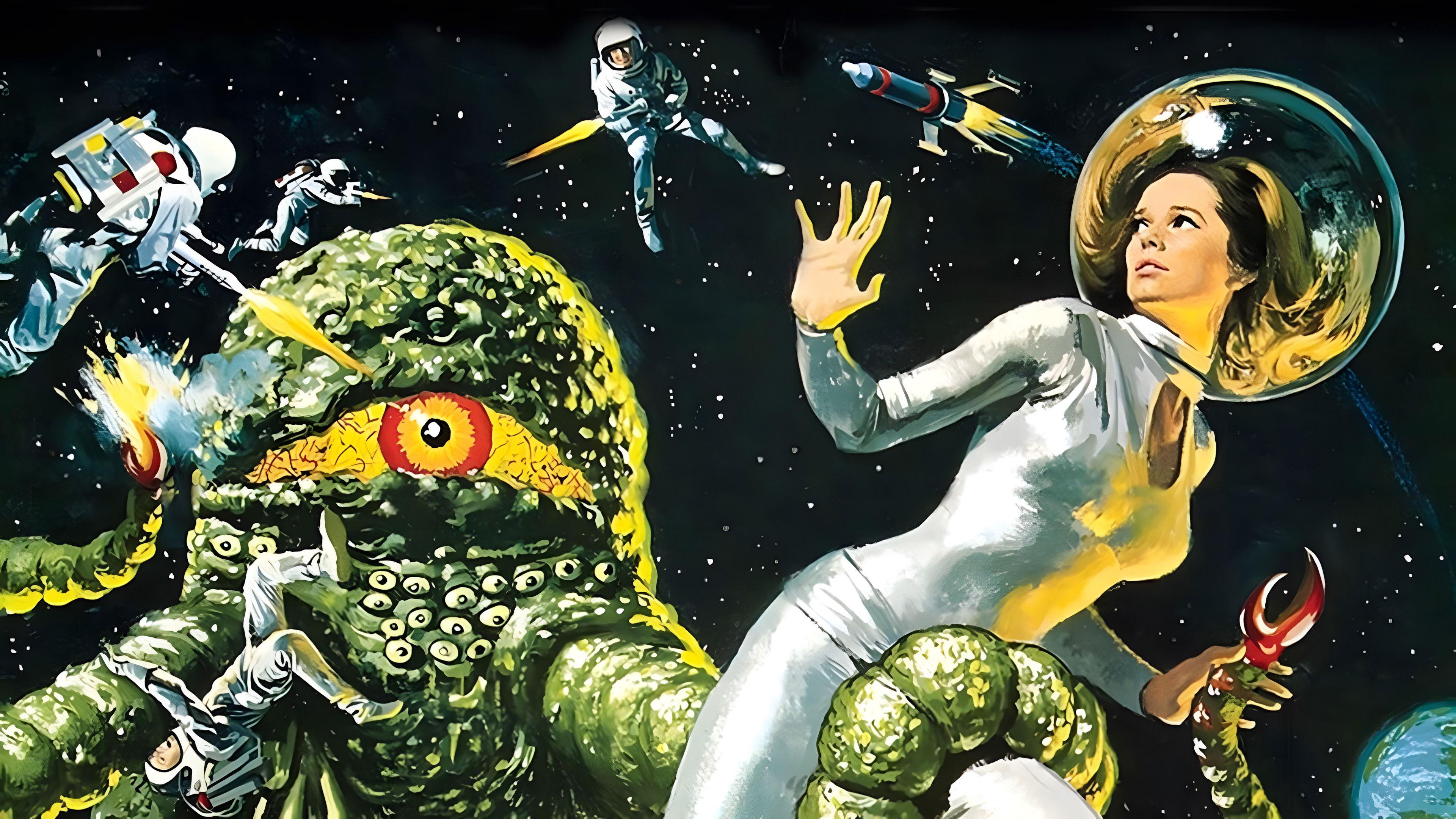 The Green Slime 1968 movie scene