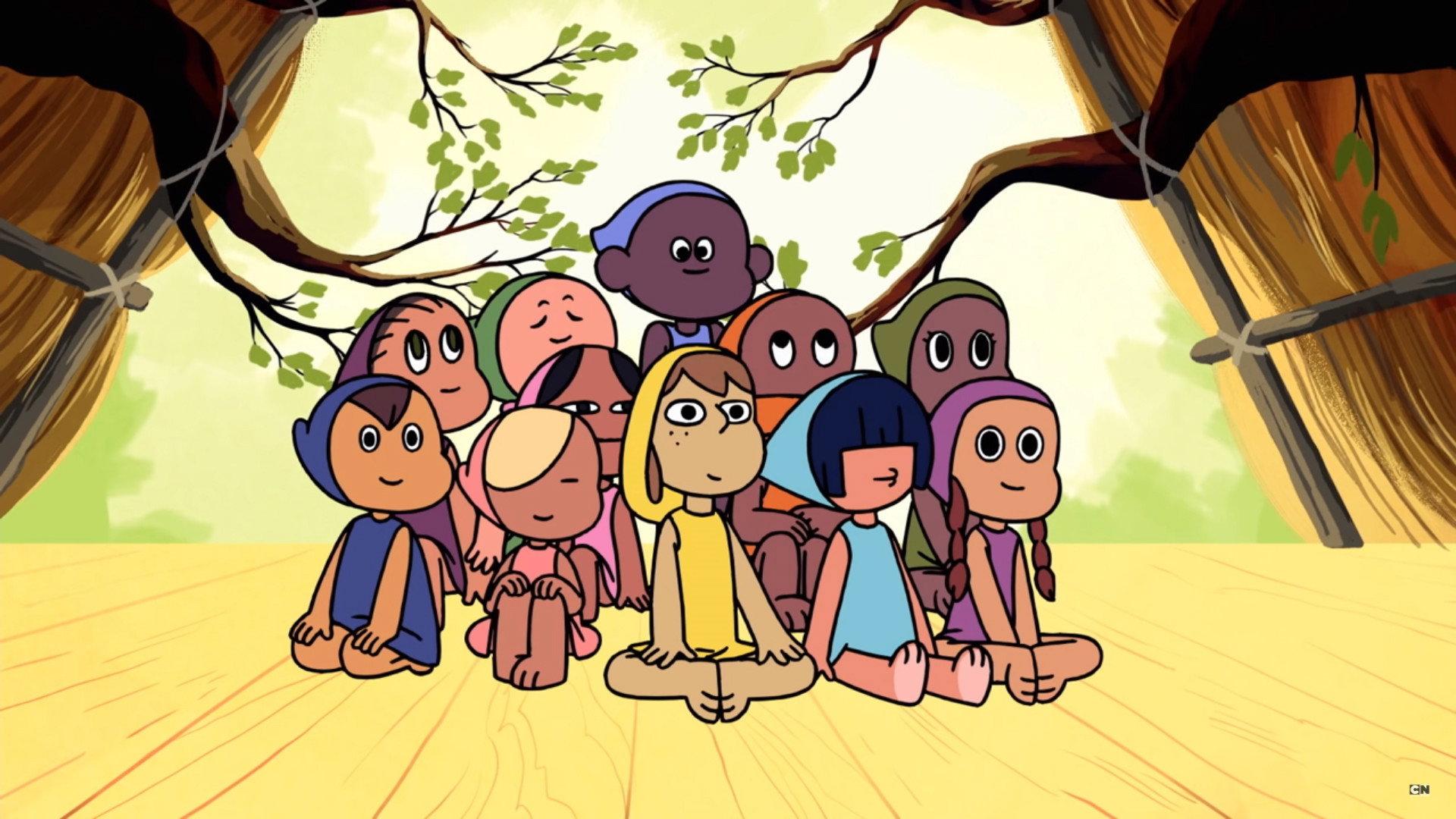 Mushroom and the Forest of the World 2019 movie scene