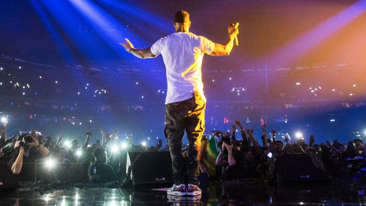 Booba au Stade de France 2022 movie scene