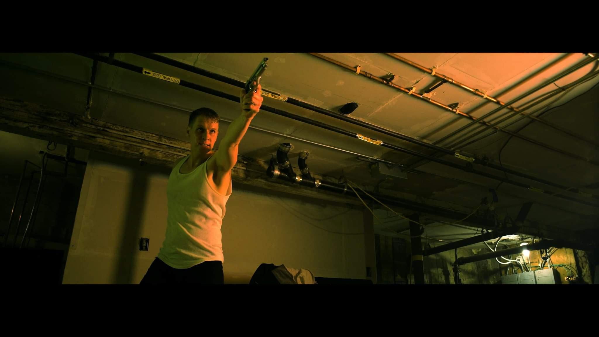 The Blacklight 2021 movie scene